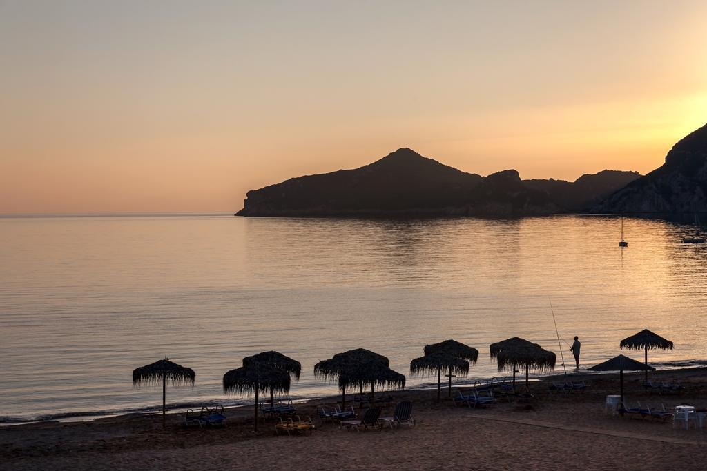 Villa Zen Stone House Agios Georgios Pagon Zimmer foto